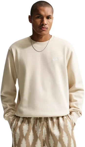 Bluza vyriška Nike Club BB kreminė FN3886 229 (M)