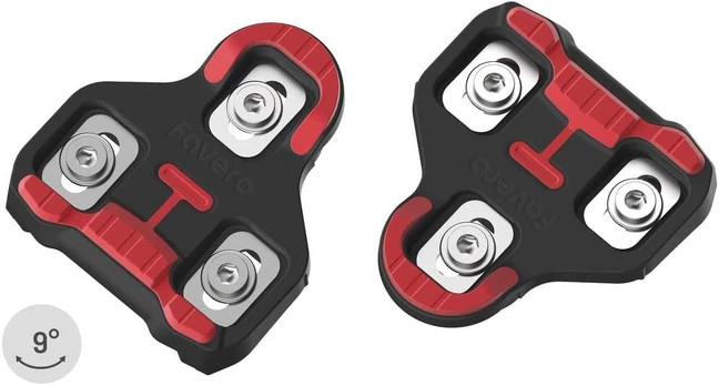 Plokštelės pedalams Favero Assioma PRO RL / Look-Keo 9° pilkas