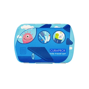 Curaprox Travel Set Kids blue