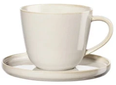 Asa Selection Coppa Tofu Cup with a Saucer, 200 ml