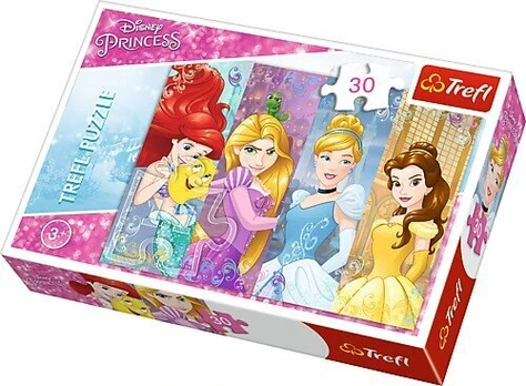 TREFL dėlionė "Princesės" (30 dalių)