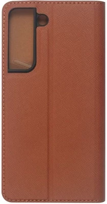 Telefono dėklas Just Must Smart Flip case for Galaxy S22, Samsung Galaxy S22, ruda
