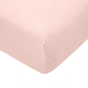 Sheet - Waterproof - JERSEY - size 120x60 cm - DIRTY PINK