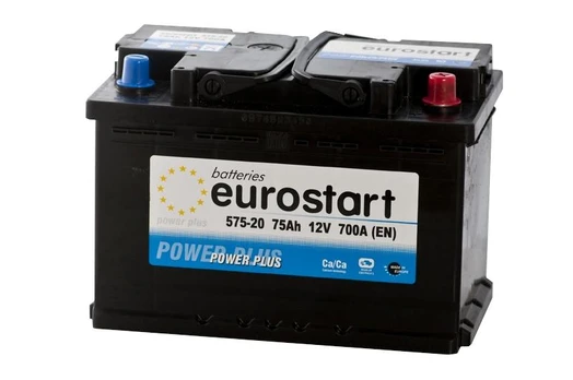 EUROSTART POWER PLUS 57520 75Ah akumuliatorius