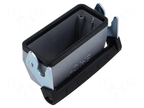 Enclosure: for HDC connectors | size H-B 16 | for cable | straight