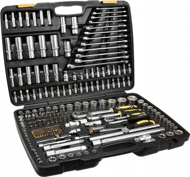 Vorel Tools Galvučių ir raktų įrankių rinkinys, 216 vnt.