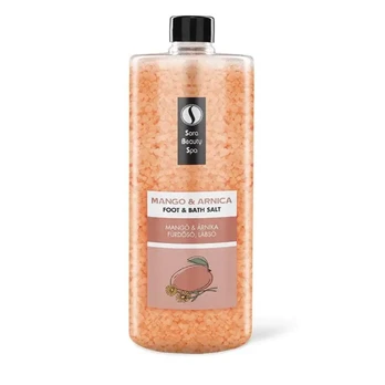 SARA BEAUTY SPA vonios ir pėdų druska ARNIKA&MANGO, 1320 g