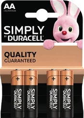 Duracell AA Simply šarminės baterijos 4 vnt. kaina