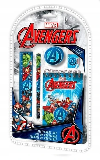 Rašymo rinkinys Avengers (5 elementai)