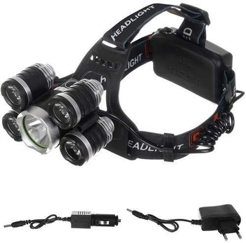 Prožektorius ant galvos BERIMAX C6V-9HLR 5 x LED