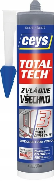 Universalūs klijai ir hermetikas 290ml Total Tech Še Ceys