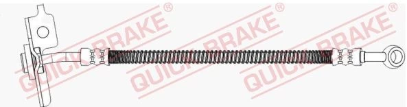 Stabdžių žarnelė QUICK BRAKE 50.513