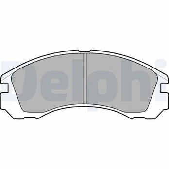 DELPHI LP0871 Brake pad set
