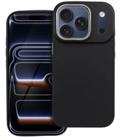 Juodas dėklas Apple iPhone 17 Pro telefonui "Frame Case"
