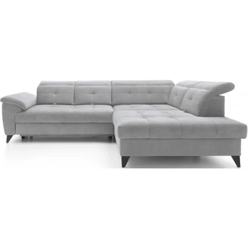 Kampinė sofa Inferne, pilka