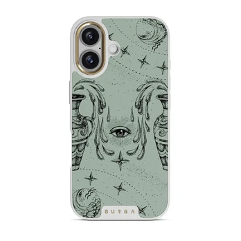 Aquarius - iPhone 17 Case, Elite Light (MagSafe) / Gold / Turquoise