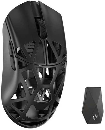 WL Mouse WLMOUSE Beast X Max Solid Sides Pelė žaidimams, Omron Optinė Switches - juodas
