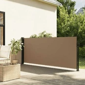 Ištraukiama šoninė markizė, taupe spalvos, 100x300cm kaina