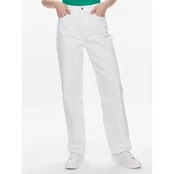 Tommy Hilfiger Džinsai WW0WW41319 Balta Straight Fit