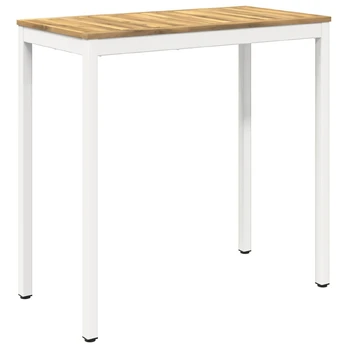 Sodo Baro Stalas Balta 108,5 x 55 x 105 cm