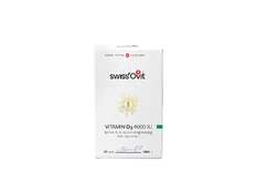 SwissOvit Vitaminas D3 4000TV, kapsulės, N30 kaina