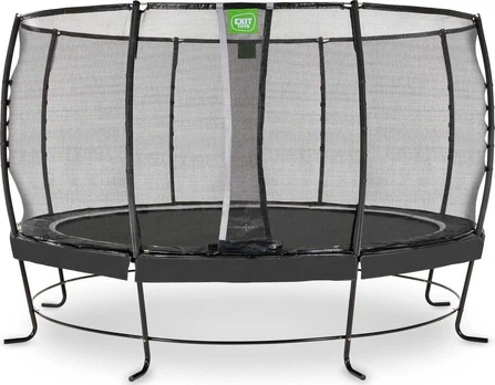 EXIT Lotus Premium trampoline ø427cm - juodas