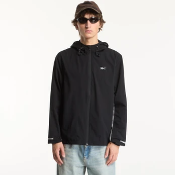 Wiatrówka Reebok ID Lightweight Windbreaker Black/ Grey 4 - Dydis L (100269099 Striukės)