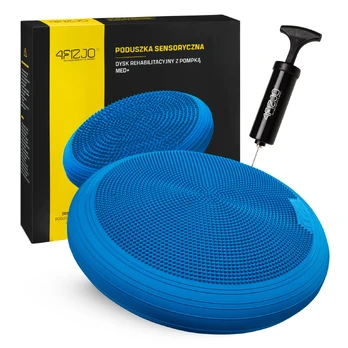 4Fizjo MED+ sensorimotorinė pagalvė 60 cm mėlyna