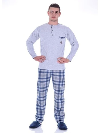 Pižama vyrams PH11236, pilka