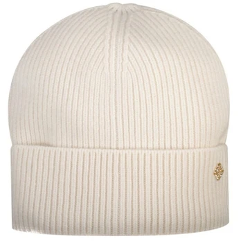 Skrybėlė moterims, Smėlio, Wool ribbed beanie