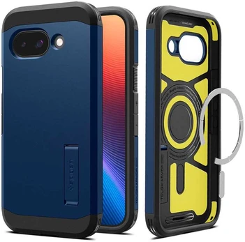 Dėklas Spigen Tough Armor MagSafe navy mėlynas - Google Pixel 9a