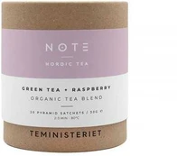 Teministeriet - NOTE Žalias Tea Raspberry Organic - 20 Tea Bags