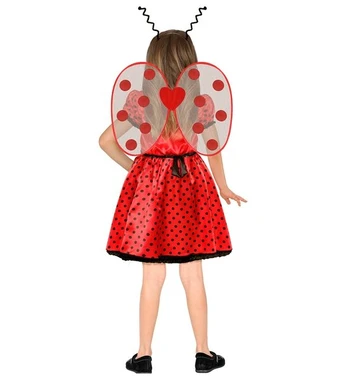 „LADYBUG“ (suknelė, apatinis sijonas, kaspinas, sparnai, antenos)