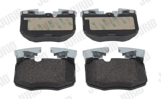 Stabdžių trinkelių rinkinys, diskinis stabdys JURID 573877J