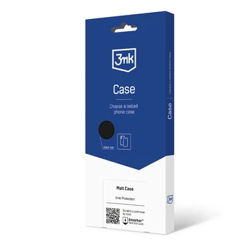 3mk Matt Case for Oppo A58 4G - juodas