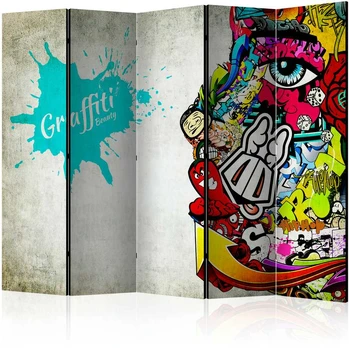 Artgeist Pertvara - Graffiti beauty II [Room Dividers]