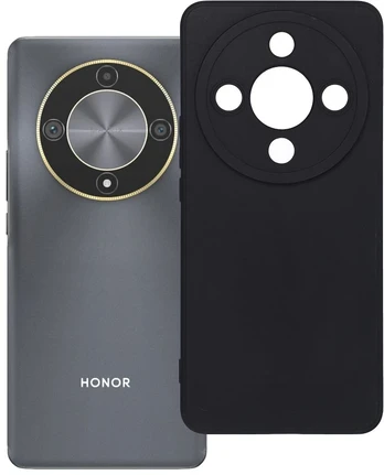 Dėklas Oem Case for Honor Magic 6 LITE Matt 2.0 juodas