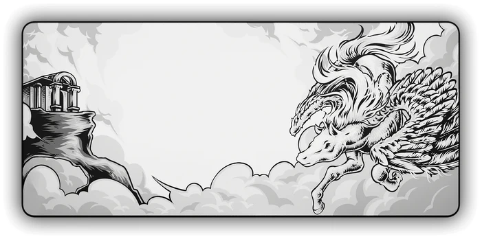 Pelės kilimėlis "LIT Mousepad" Pegasus - 900x400x3mm