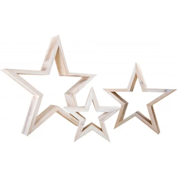 Decorative Figures Star, white