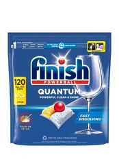 FINISH Quantum All-in-1 kapsulės 120 citrinų kaina