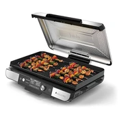Ninja Sizzle Pro XL Grill & Flat Plate, sidabro spalvos/juodas - Elektrinis grilis