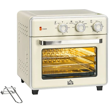 Homcom Mini konvekcinė orkaitė 20 l, kepimo krosnelė "7 in 1" 1400 W