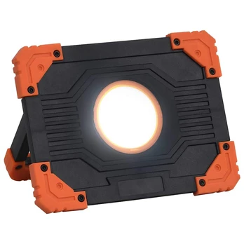 Nešiojamas taškinis led žibintas, šaltas baltas, abs, 10w