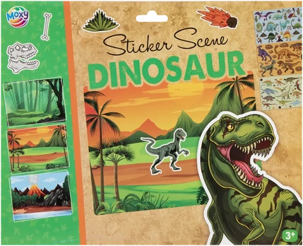 Moxy - Sticker Scenes - Dino