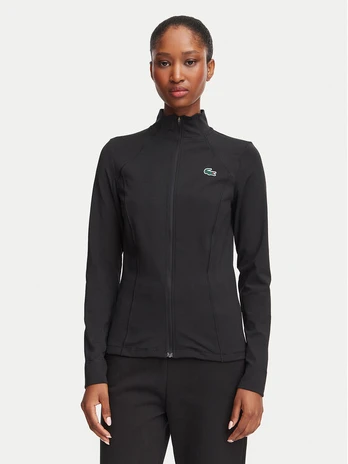 Lacoste Techninis džemperis SF0145 Juoda Slim Fit