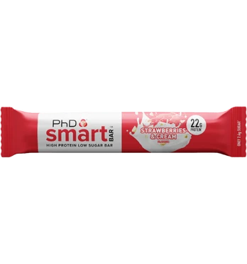 PhD Smart Bar, Strawberries &amp; Cream, 64 g