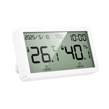 Elektroninis laikrodis su higrotermometru Hoco HX42 baltas