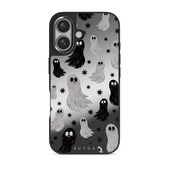 Spooky - iPhone 16 Case, Elite Mirror Dark (MagSafe) / Gunmetal