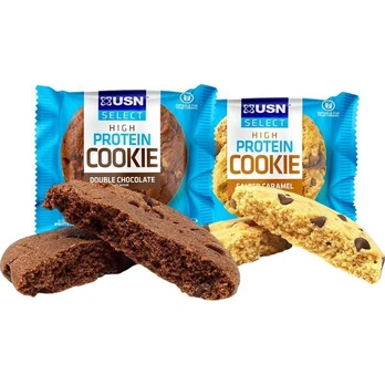 USN Select High Protein Cookie 60 g. - Salted caramel skonis