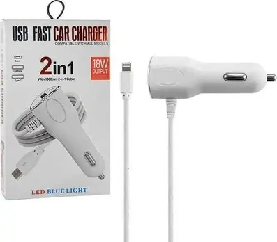 Car Charger 18W White